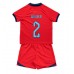 Maillot de foot Angleterre Kyle Walker #2 Extérieur vêtements enfant Monde 2022 Manches Courtes (+ pantalon court)